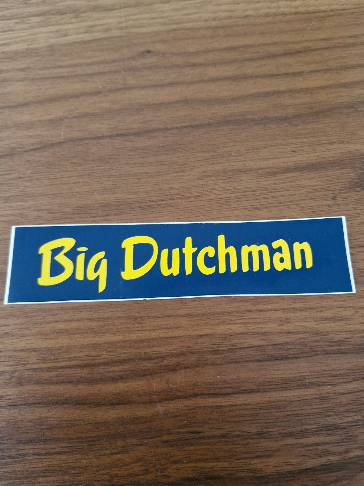 10026 Big Dutchman sticker, Ophalen of Verzenden, Nieuw