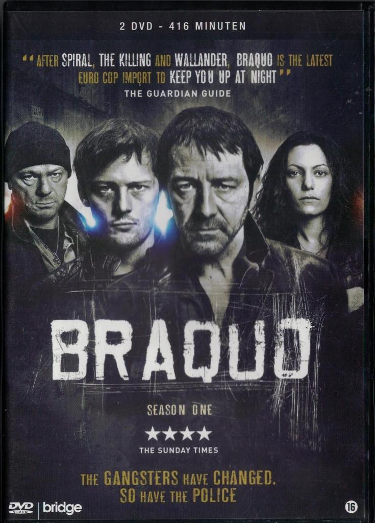 Braquo - seizoen 1 + 2 + 3 + 4, Ophalen of Verzenden, Zo goed als nieuw