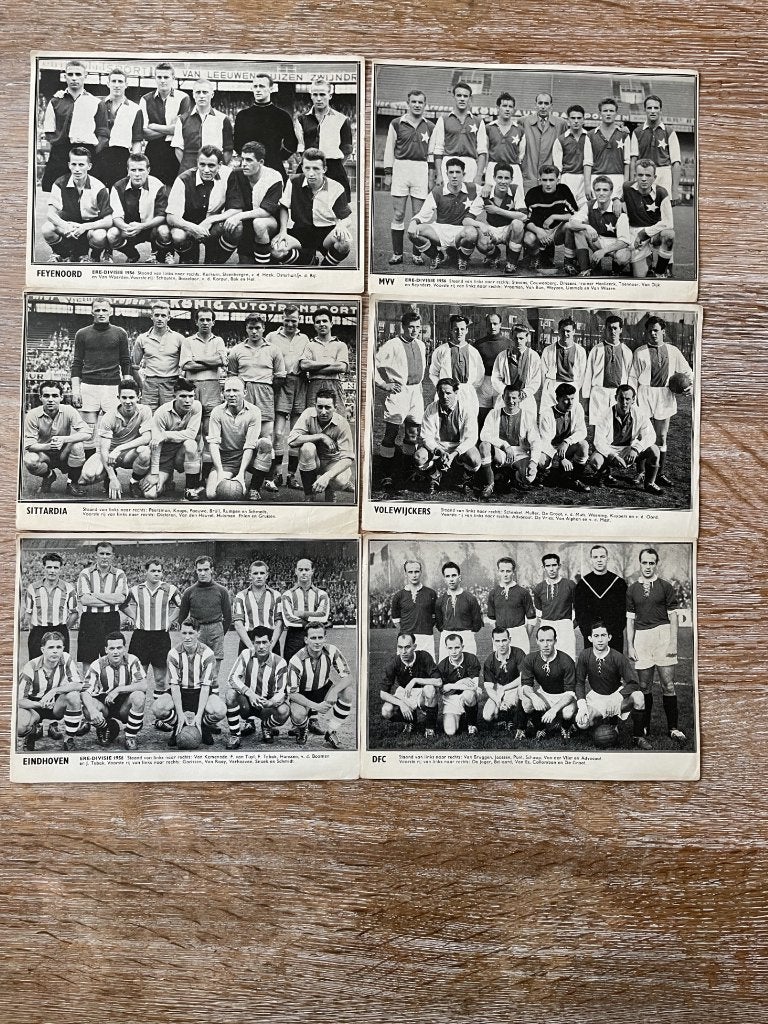 OUDE COMPETIE en NEDERLANDS ELFTAL foto`s uit 1956., Maat XL, Ophalen of Verzenden, Shirt