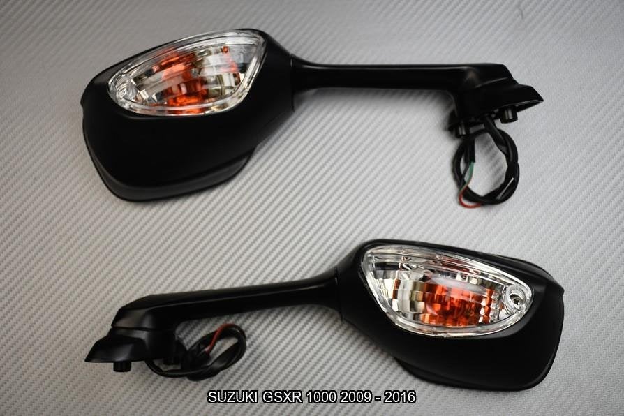 Spiegels met richtingaanwijzers SUZUKI GSXR 1000 2009 2016, Motoren, Ophalen of Verzenden, Nieuw