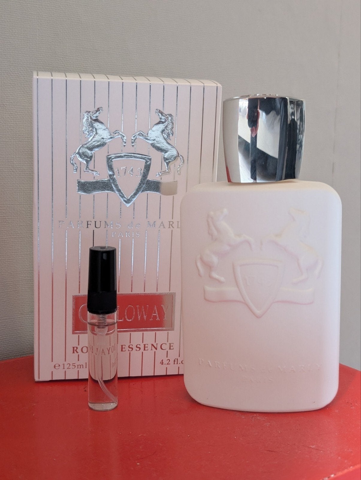 Parfums de Marly Galloway decant 1/2/4ml - Oude 2014 batch, Sieraden, Tassen en Uiterlijk, Uiterlijk | Parfum, Verzenden, Nieuw