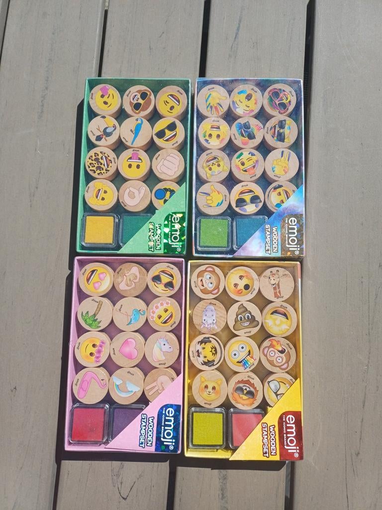Stempels met inkt, Hobby en Vrije tijd, Stempelen, Ophalen, Houten stempel
