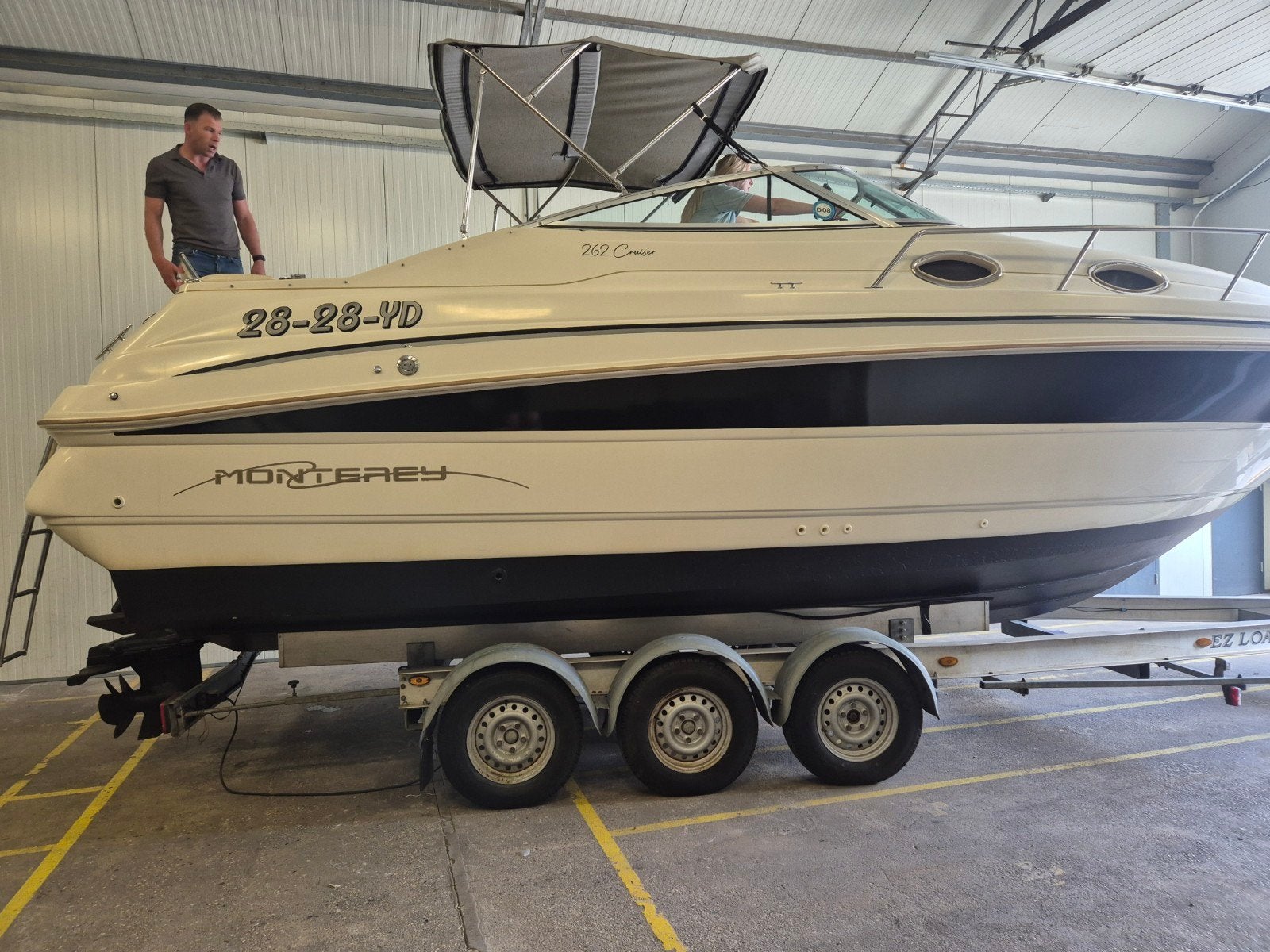 Monterey 262 Cruiser - Perfecte familieboot, Watersport en Boten, Benzine, Overige merken, Gebruikt, Binnenboordmotor