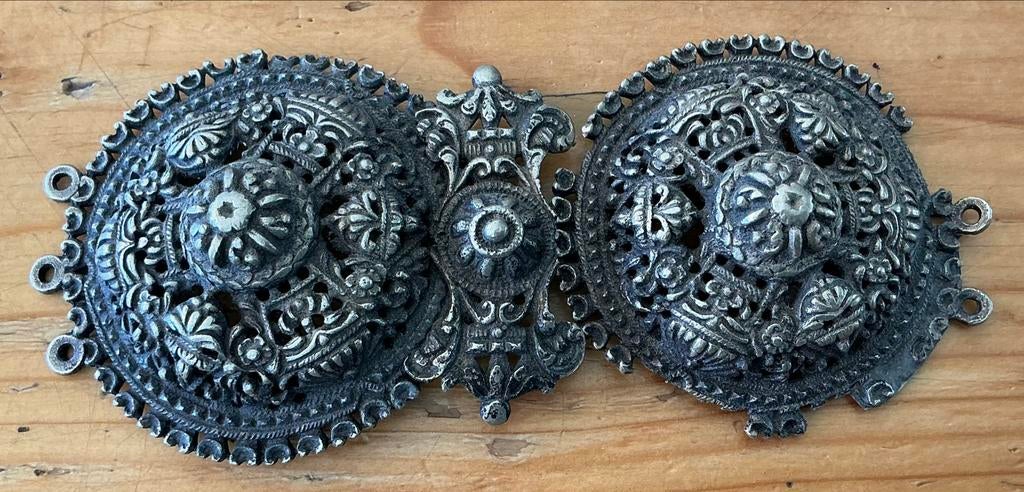 Antieke Zilveren Gesp., Antiek en Kunst, Antiek | Goud en Zilver, Ophalen of Verzenden, Zilver