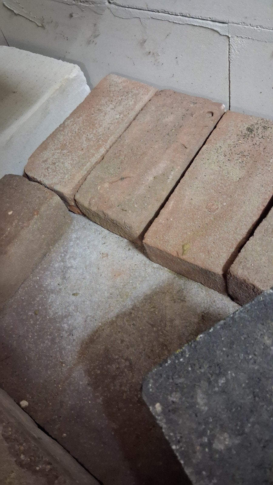 Tuintegels gratis af te halen., Ophalen, Gebruikt, Beton, Terrastegels
