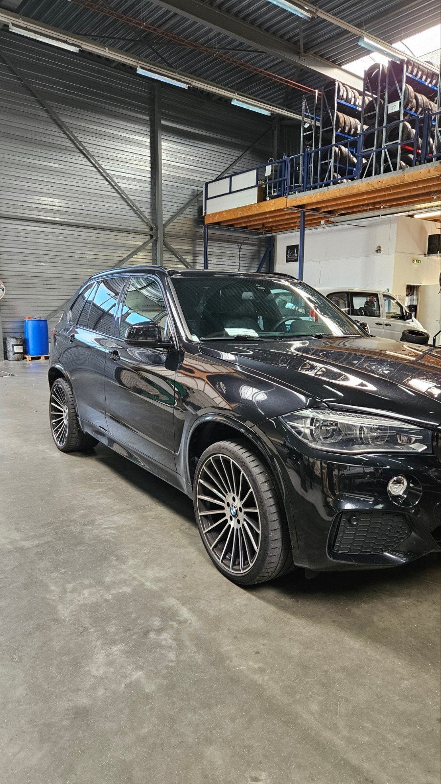 BMW X5 21 inch velgen met zomerbanden, Gebruikt, 285 mm, Banden en Velgen, Terreinwagen