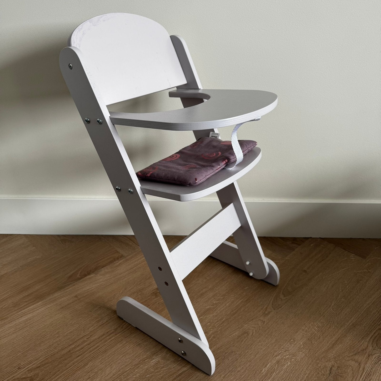 Poppen kinderstoel van Howa - ‘meegroeistoel’ - licht paars, Ophalen, Gebruikt, Meegroeistoel