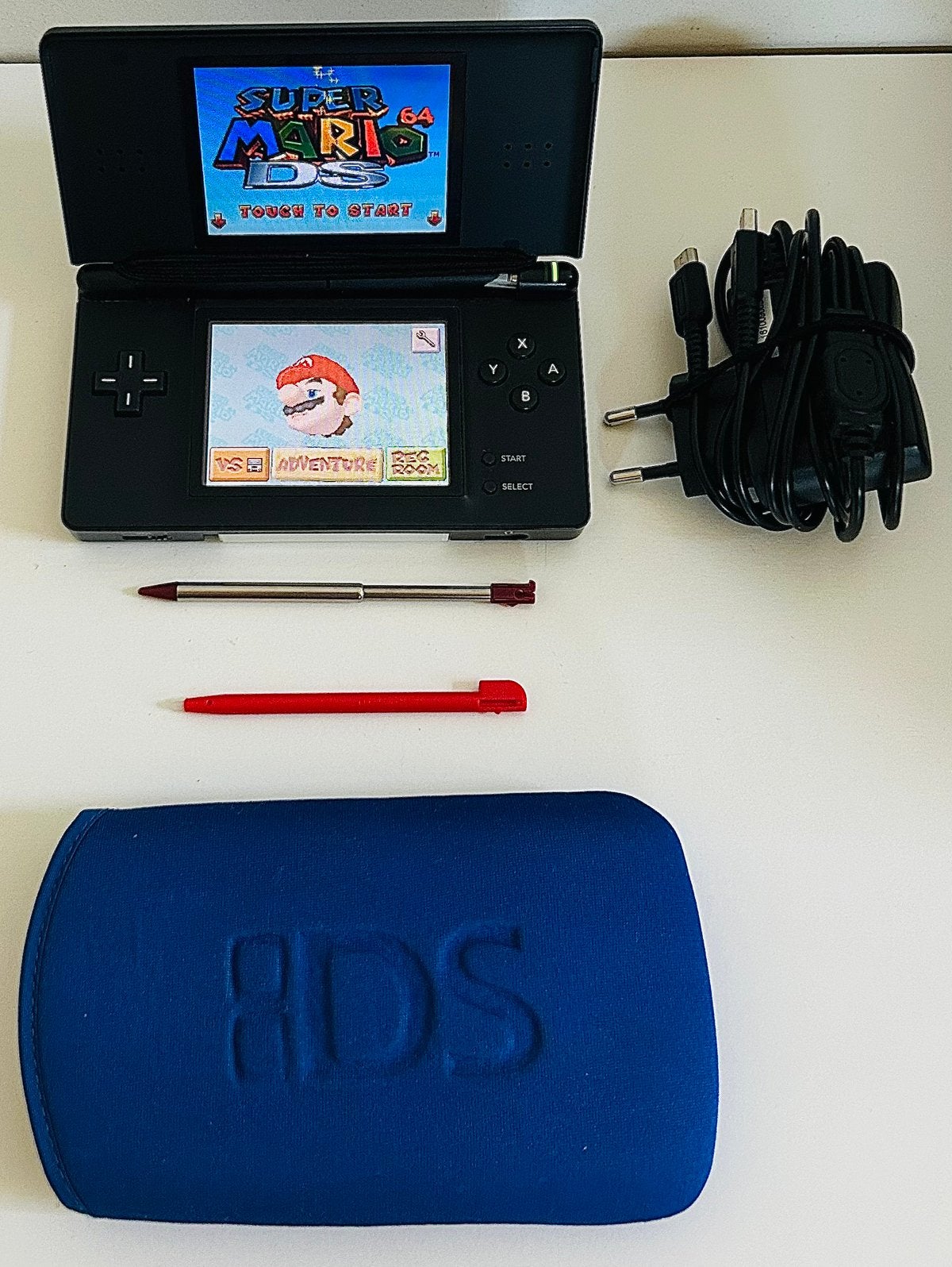 | Nintendo DS Lite | Lees beschrijving aub |, Gebruikt, Zwart, Ophalen of Verzenden, Met beschermhoes of tas