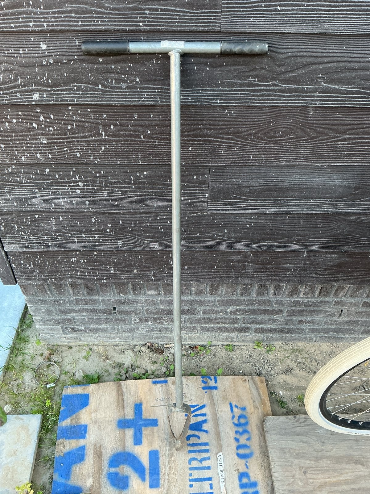 Grondboor voor tuin en bouwprojecten, Ophalen, Gebruikt, Grondboor