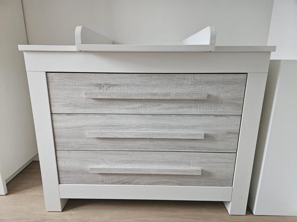 Complete babykamerset Interbaby - Commode, Ledikant, Kast, Ophalen, Gebruikt, 50 tot 70 cm, 100 cm of meer