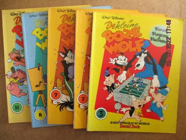adv5989 de kleine boze wolf, Eén stripboek, Ophalen, Gelezen