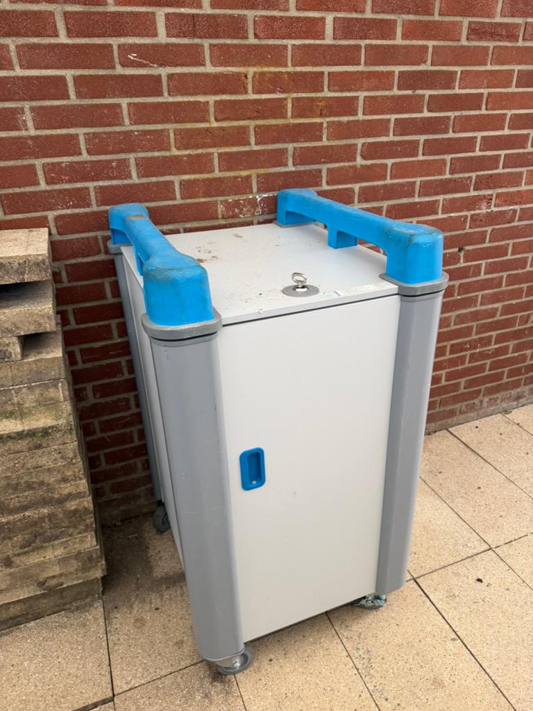 Opslag box kast voor documenten met wielen, Ophalen