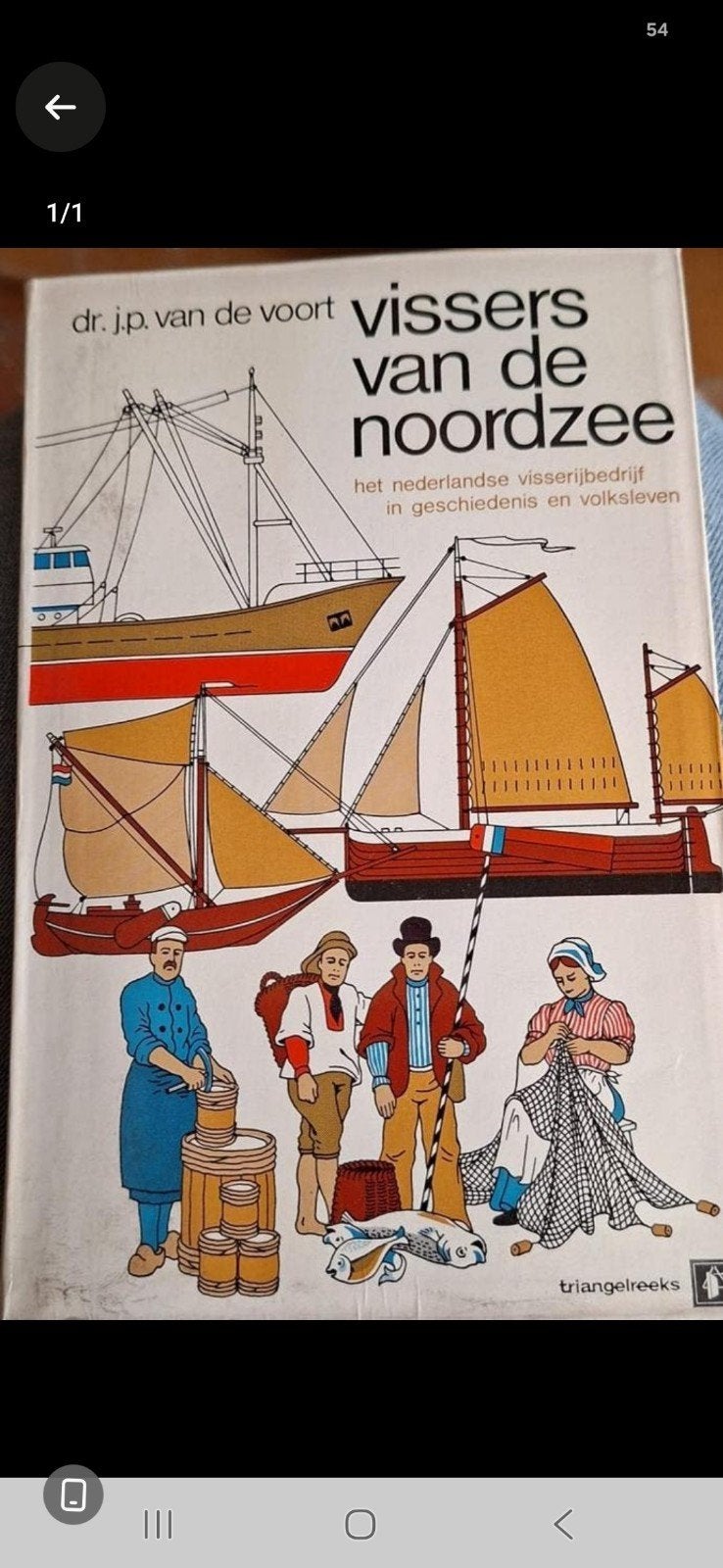Vissers van de Noordzee - Dr. J.P. van de Voort, Verzamelen, Ophalen of Verzenden, Boek of Tijdschrift