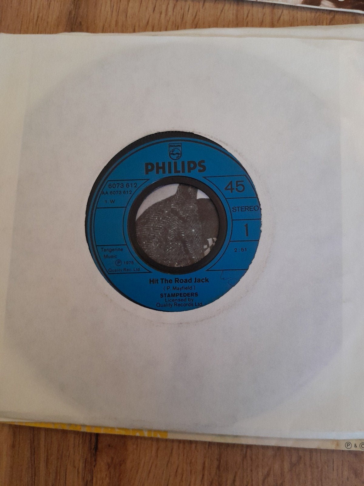 stampeders 7inch hit the road jack, Ophalen of Verzenden, Zo goed als nieuw, Pop