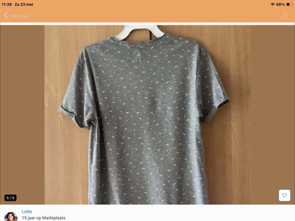 2 T-shirts van EDC Esprit - Super aanbieding!  mt M, Verzenden, Gedragen, Grijs, Korte mouw