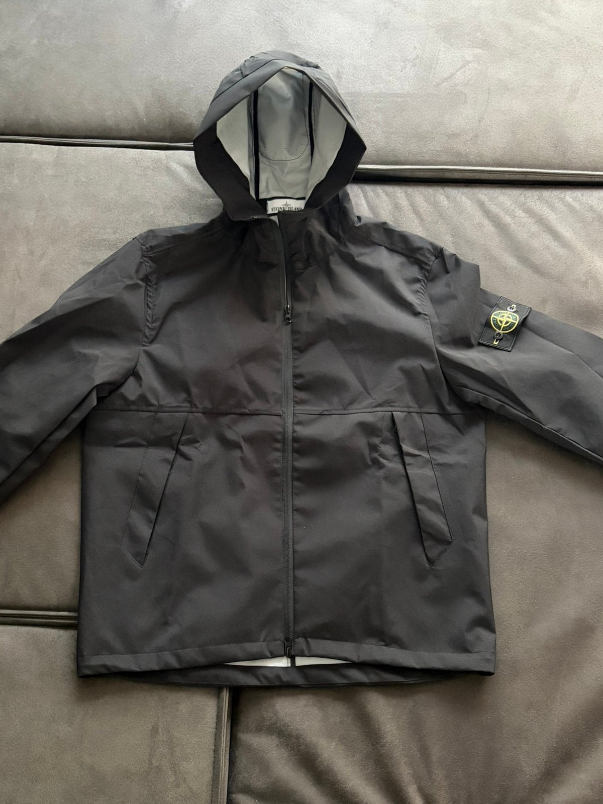 Stone Island Jas, Ophalen of Verzenden, Nieuw, Maat 48/50 (M), Zwart