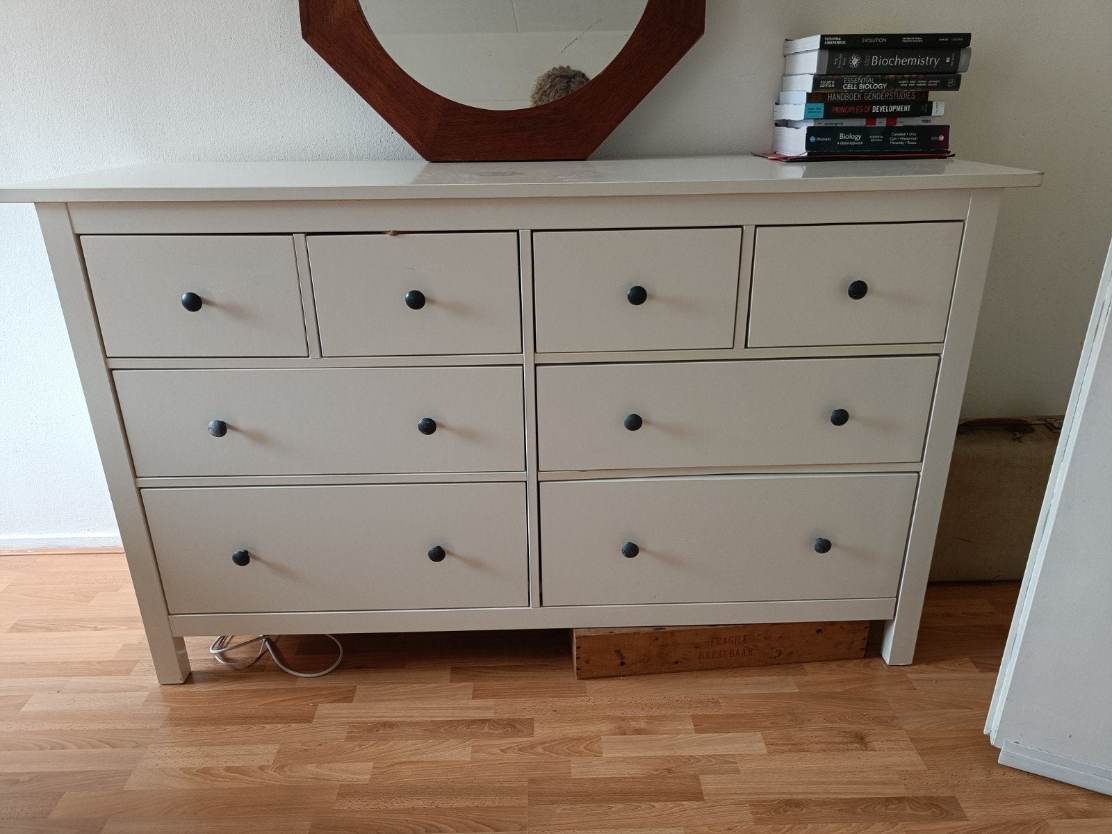 IKEA Hemnes Ladekast Wit, Ophalen, Gebruikt, 5 laden of meer, 150 tot 200 cm