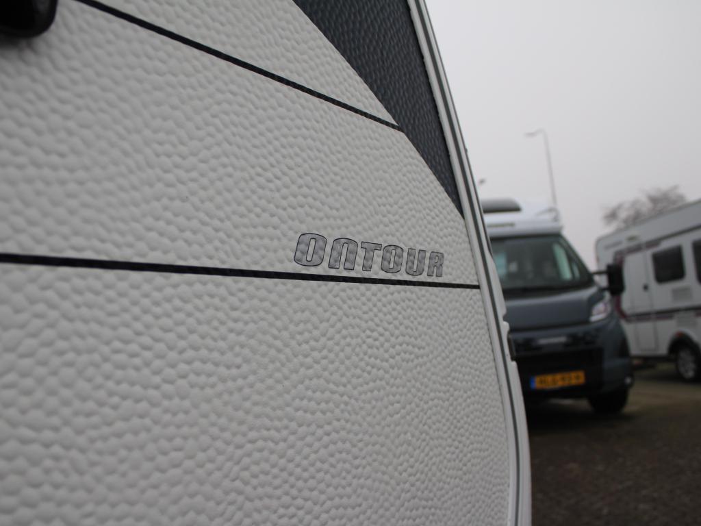 Hobby On Tour 470 KMF Stapelbed Mover Voortent Hordeur, Hobby, Bedrijf, Treinzit, 4 tot 5 meter