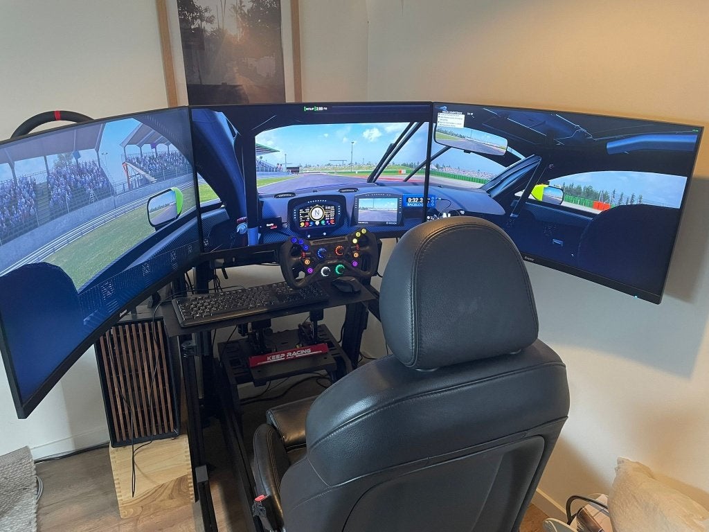 Full High End Simracing setup, Spelcomputers en Games, Games | Pc, Zo goed als nieuw, Simulatie, 1 speler, Vanaf 18 jaar, Ophalen