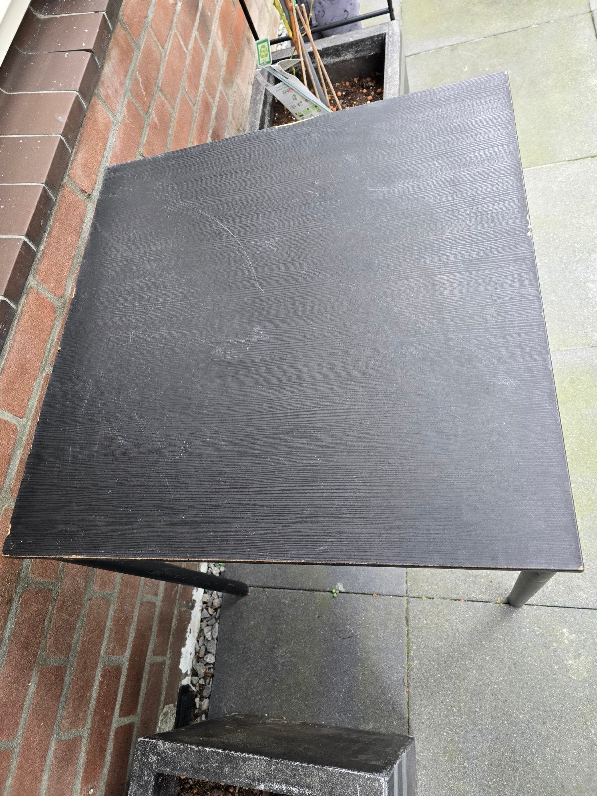 IKEA-tafel, Tuin en Terras, Ophalen, Gebruikt, Rechthoekig, Metaal