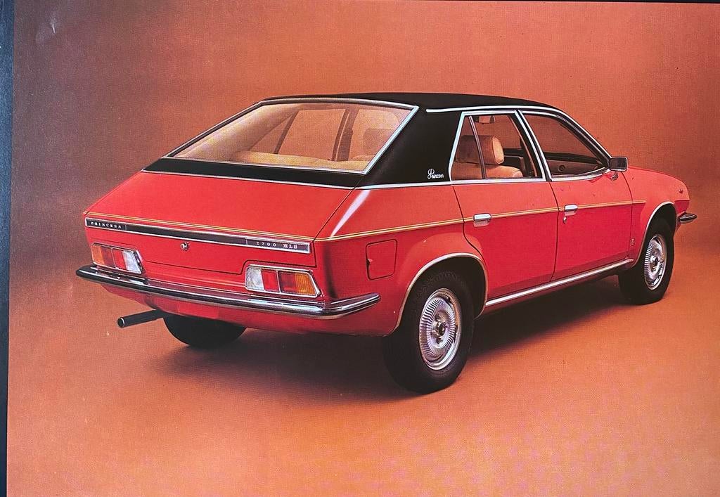 PRINCESS - British Leyland 1975 - autofolder, Verzenden, Zo goed als nieuw, Overige merken