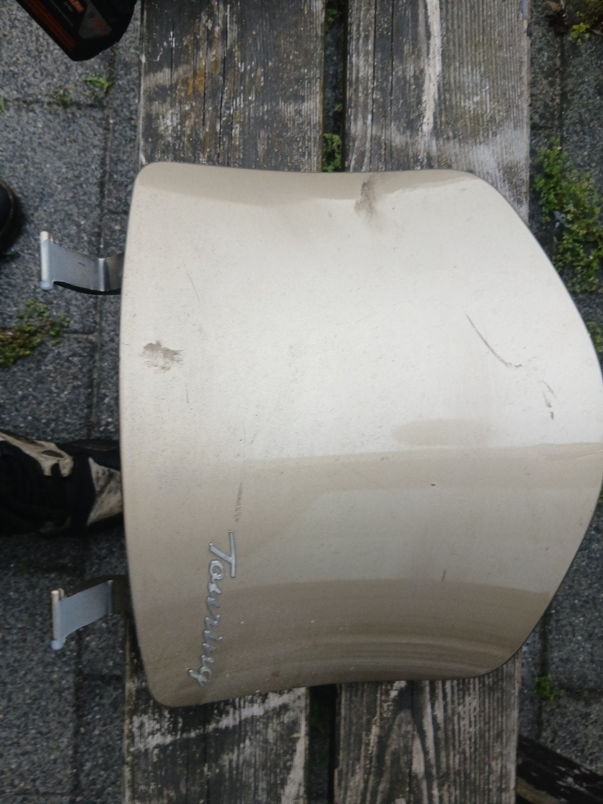 Vespa lx beenschild klepje glad, Ophalen of Verzenden, Vespa