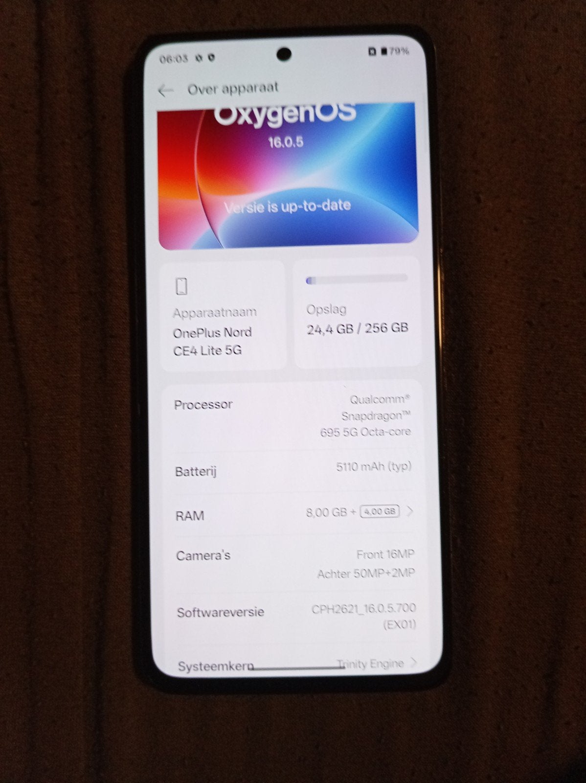 OnePlus Nord CE4 Lite 5G - gebruikt, Ophalen, Gebruikt, Overige modellen, Zonder simlock