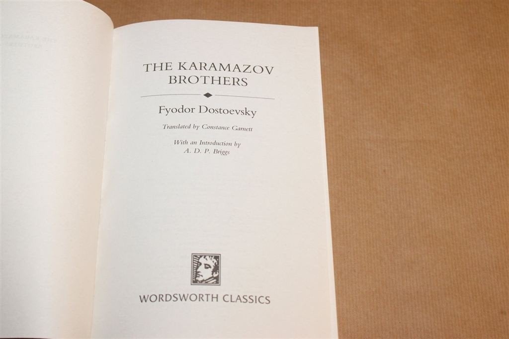 The Karamazov Brothers — Dostojevski, Wordsworth Classics, Ophalen of Verzenden, Zo goed als nieuw