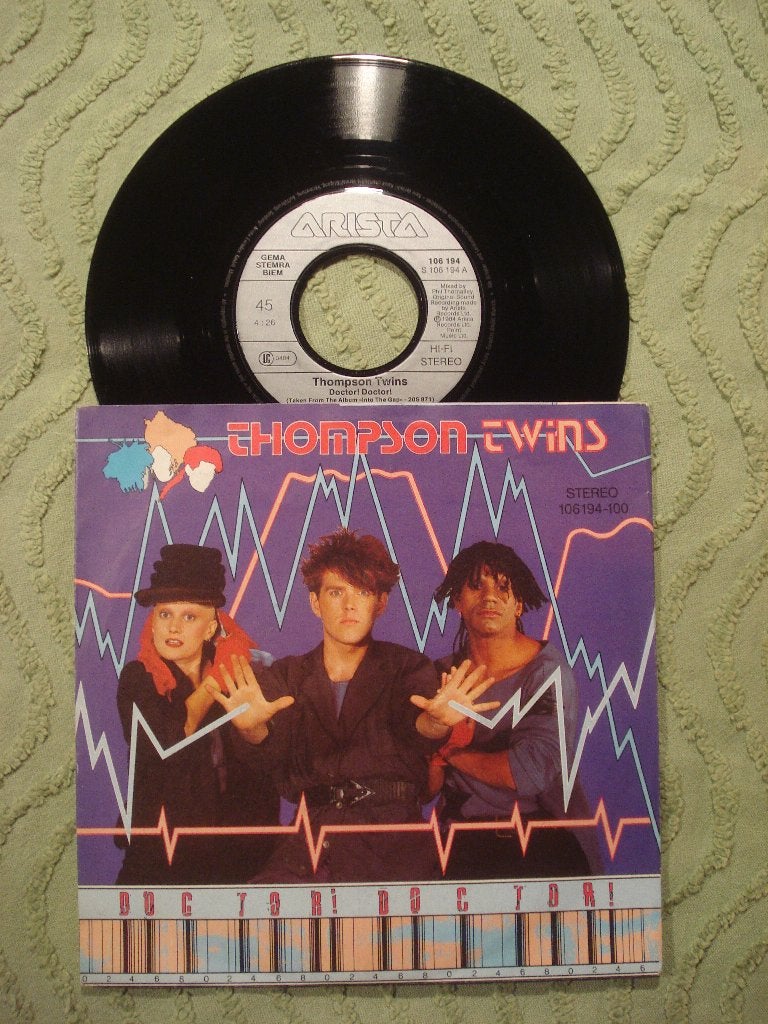 Thompson Twins 7" Vinyl Single: Doctor! Doctor! (Duitsland), Ophalen of Verzenden, Gebruikt, 7 inch, Pop