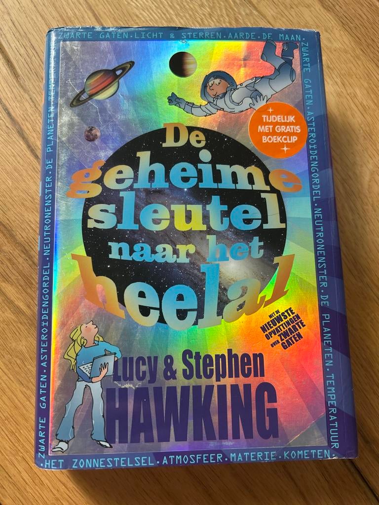 De geheime sleutel naar het heelal - Lucy & Stephen Hawking, Boeken, Ophalen of Verzenden, Gelezen, Non-fictie