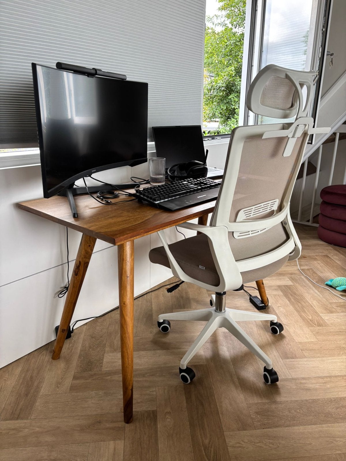 Tafel sheesham 120 cm, Huis en Inrichting, Tafels | Eettafels, Ophalen, Rechthoekig, 100 tot 150 cm, 50 tot 100 cm