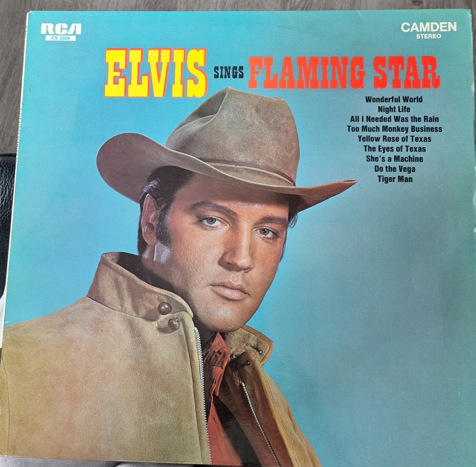 Elvis Presley - Flaming Star LP (RCA Camden), Ophalen of Verzenden, Gebruikt, 12 inch