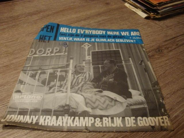 johnny kraaykamp,rijk de gooyer, Cd's en Dvd's, Vinyl Singles, Ophalen of Verzenden, Gebruikt, Nederlandstalig, Single