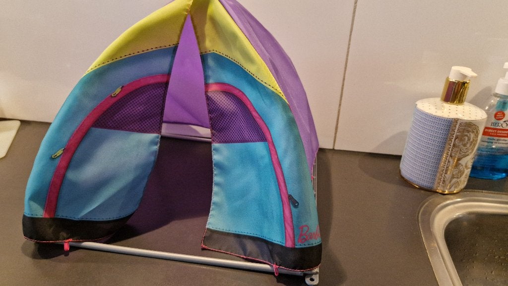 Barbie Stacie Summer Kampeerset, Ophalen of Verzenden, Zo goed als nieuw, Barbie