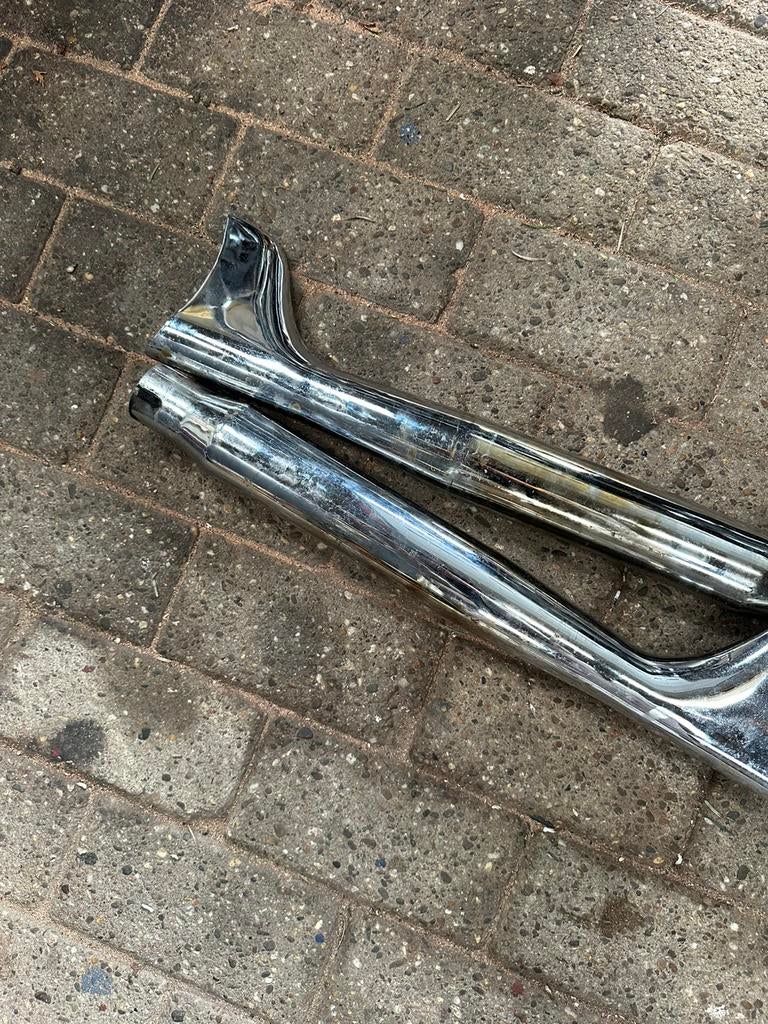 Fishtail dempers, Motoren, Ophalen of Verzenden, Zo goed als nieuw