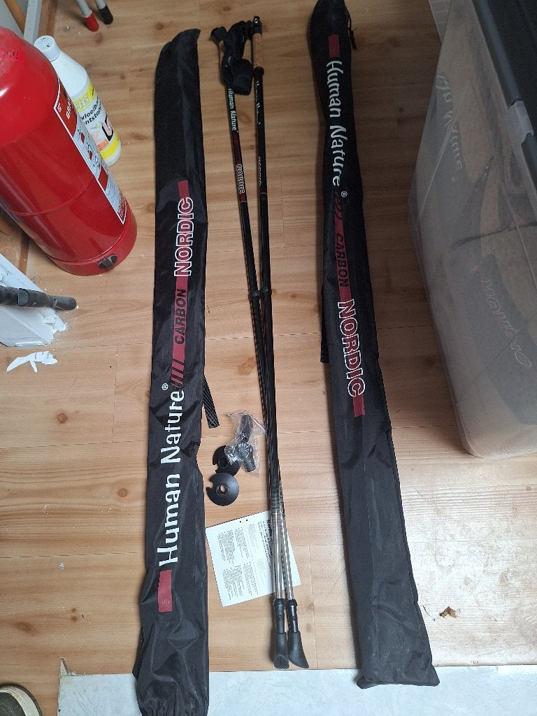 Twee paar Nordic walking stokken (Nieuw), Ophalen, Nieuw, Wandelstok