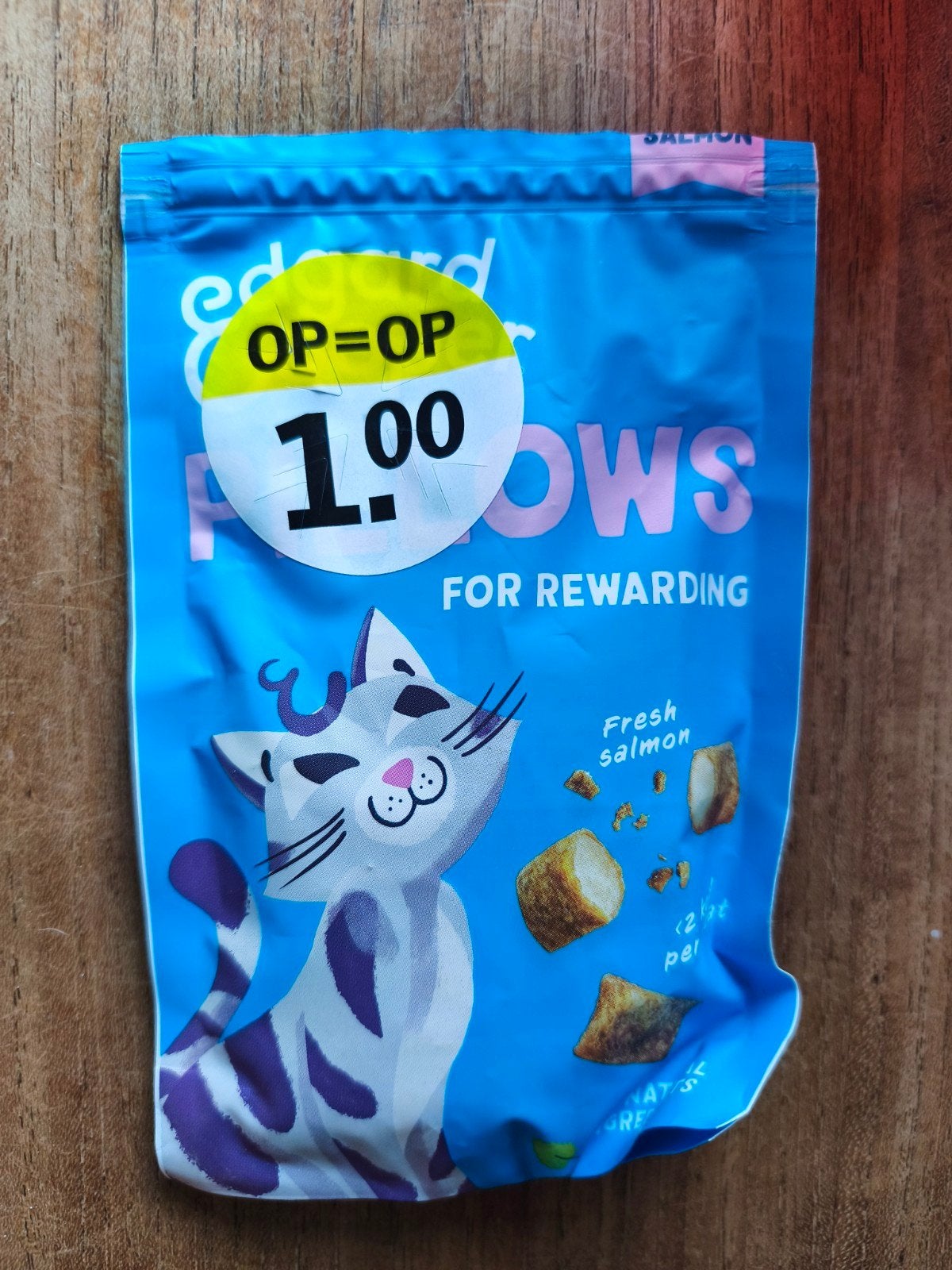 gratis kattensnoepjes, Ophalen, Kat