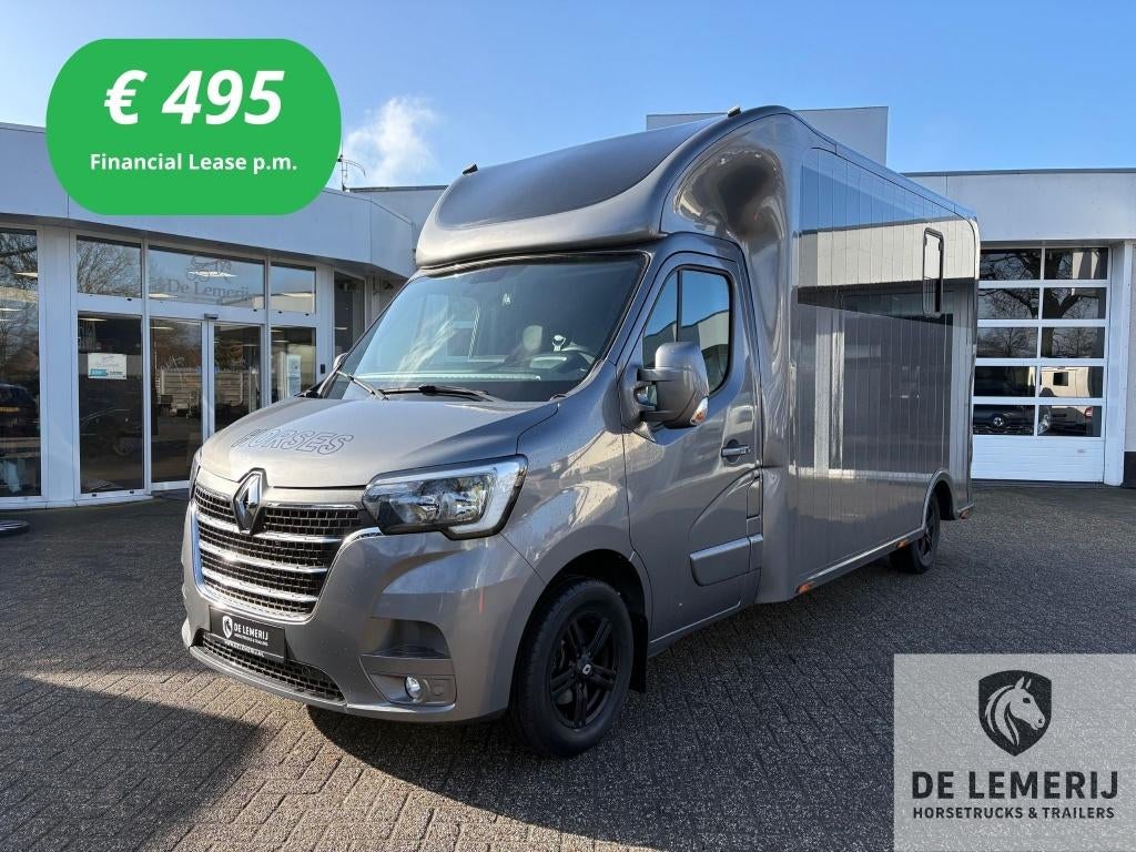 Renault Master Sodiak Nubia Aluminium Hengstenuitvoering, Ophalen, Gebruikt, Aluminium, 2-paards trailer