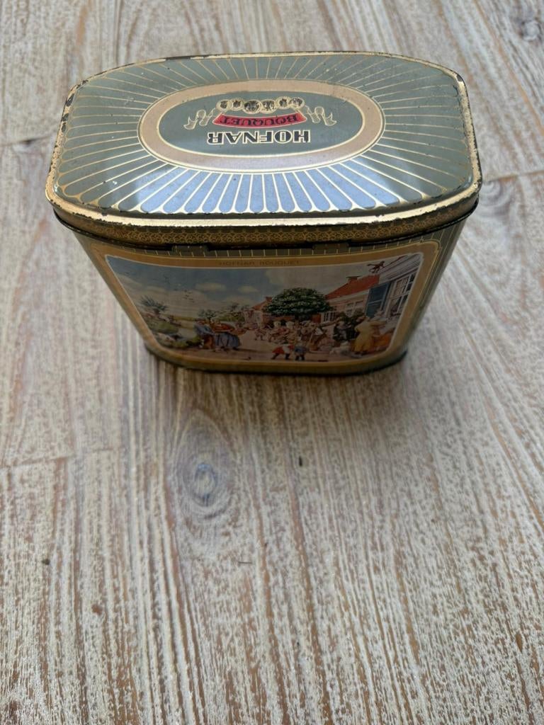 Vintage Hofnar Bouquet sigarendoosje - per stuk, Verzamelen, Blikken, Ophalen of Verzenden, Gebruikt, Overige, Overige merken