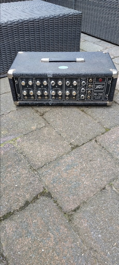 Peavey PA 200, Ophalen, Gebruikt, Audio