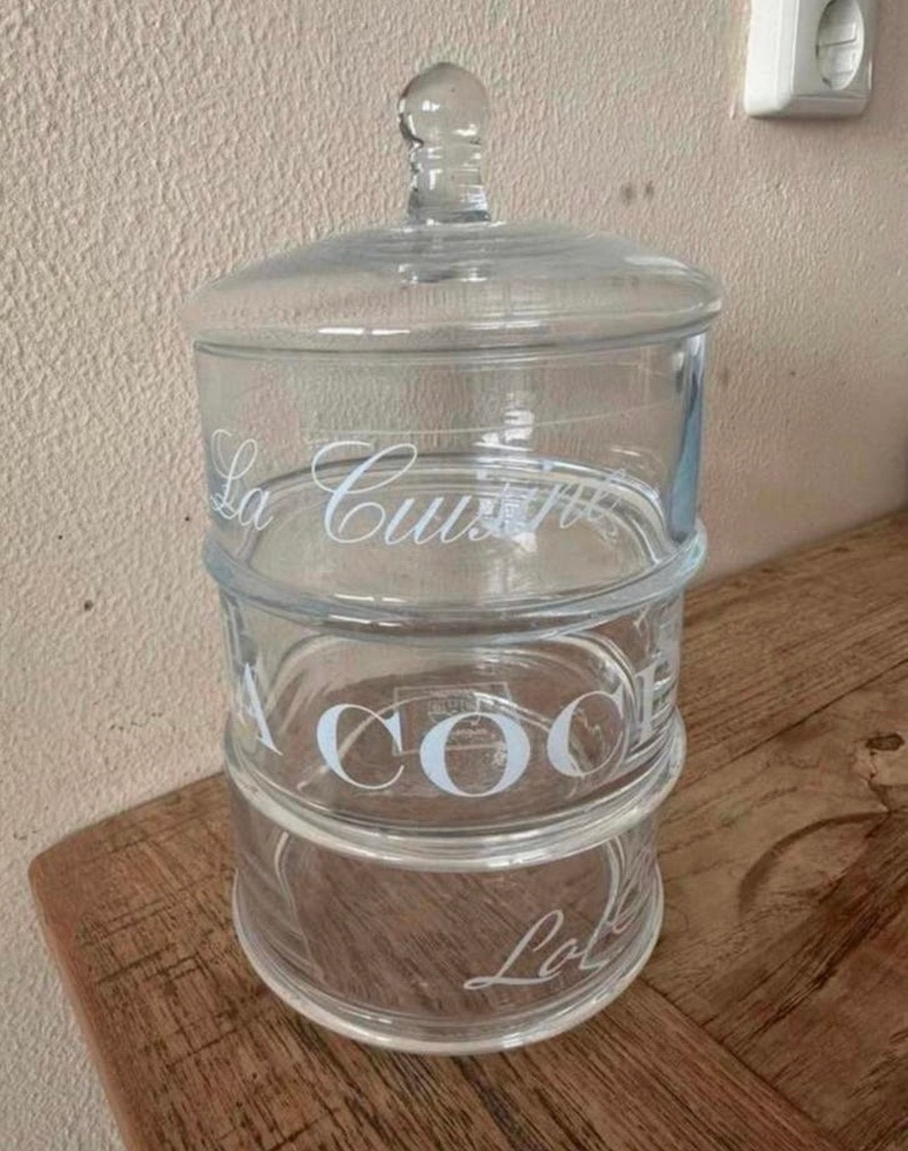 Nieuw: riviera maison voorraadpot la cucina medium (3-delig), Ophalen of Verzenden, Nieuw