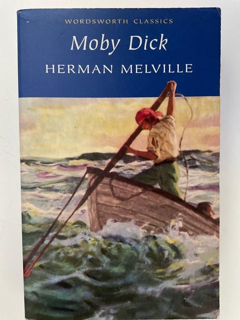 Herman Melville: Moby Dick. Engelstalig, Ophalen of Verzenden, Gelezen, Herman Melville, Amerika