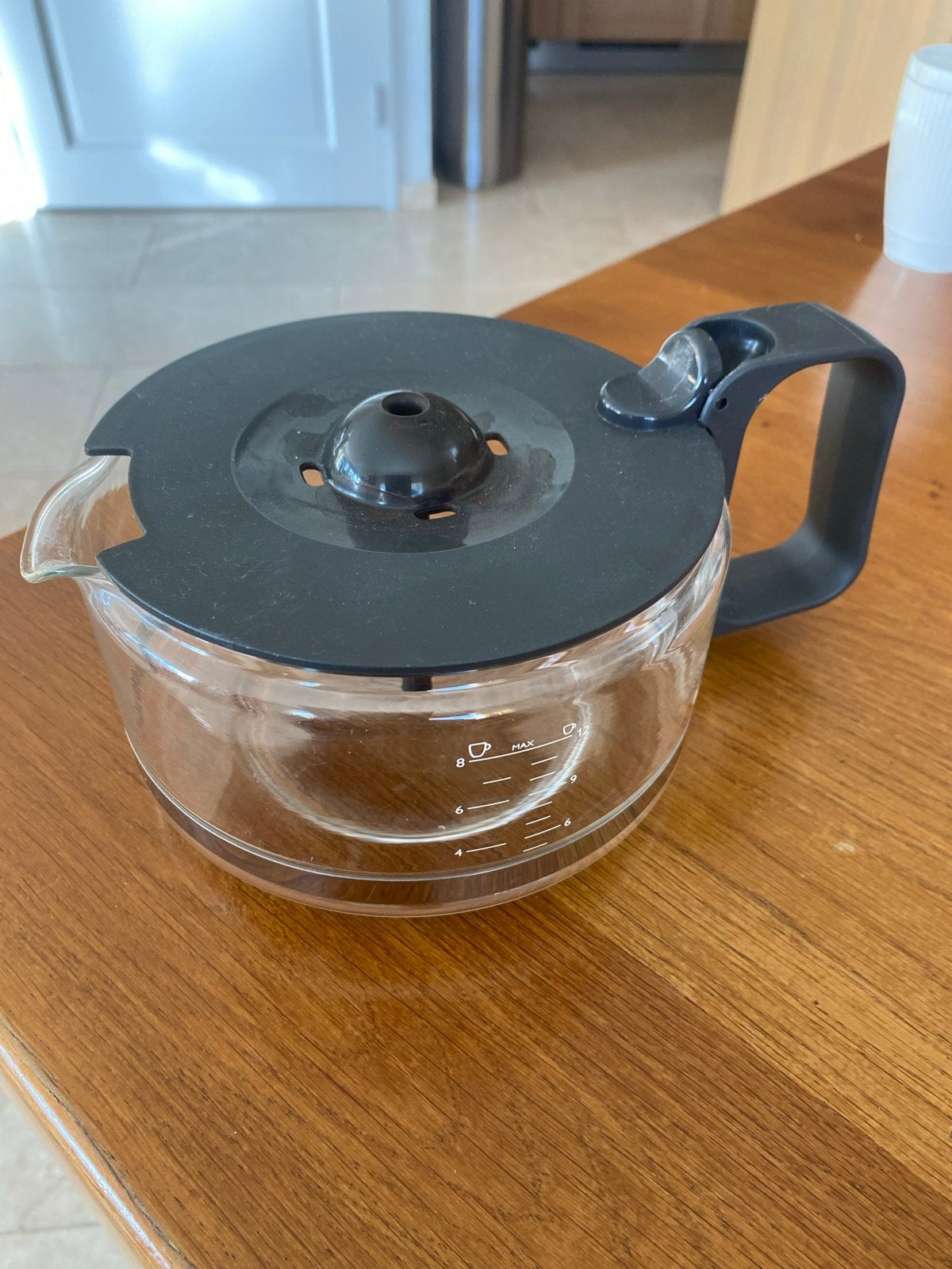 Philips Glazen Koffiekan 2 - 12 kopjes, Gebruikt, Overige modellen, Overige typen, 10 kopjes of meer