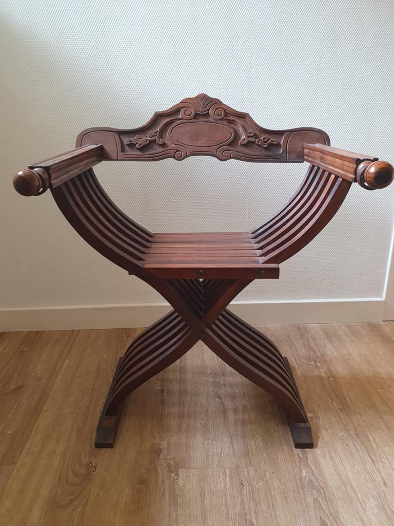 Dagobert stoel Retro vintage opklapbare stoel - kamelenzadel, Ophalen