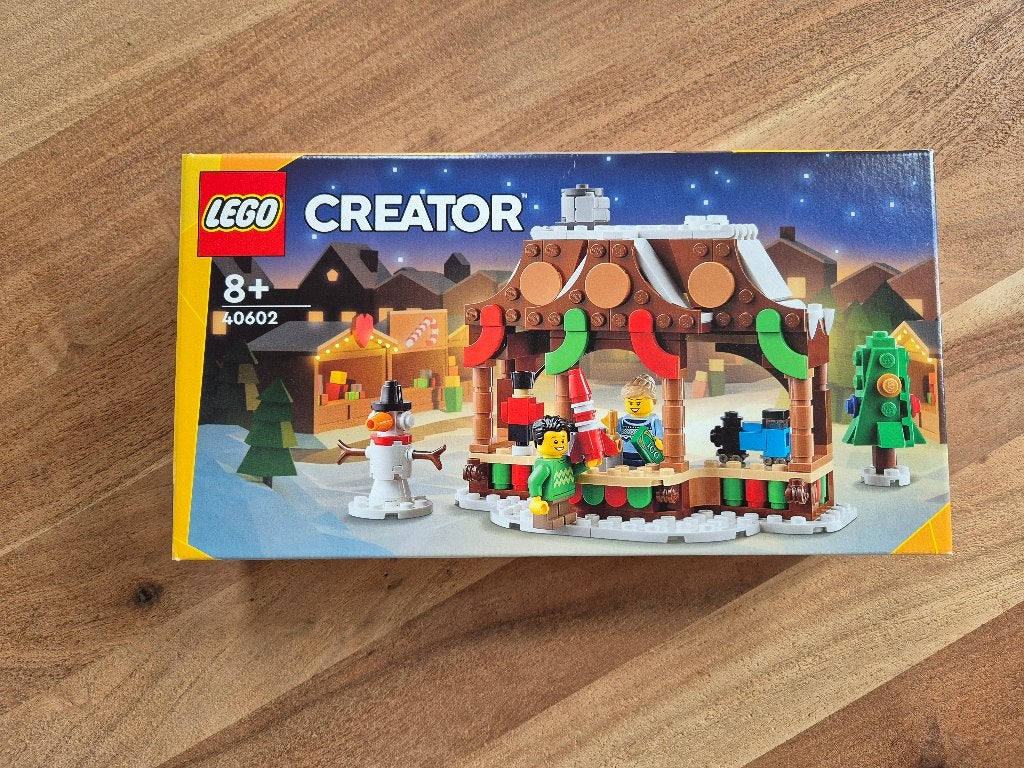 Lego 40602 ( nieuw ) - Winterse marktkraam, Overige thema's, Nieuw, Ophalen of Verzenden, Complete set
