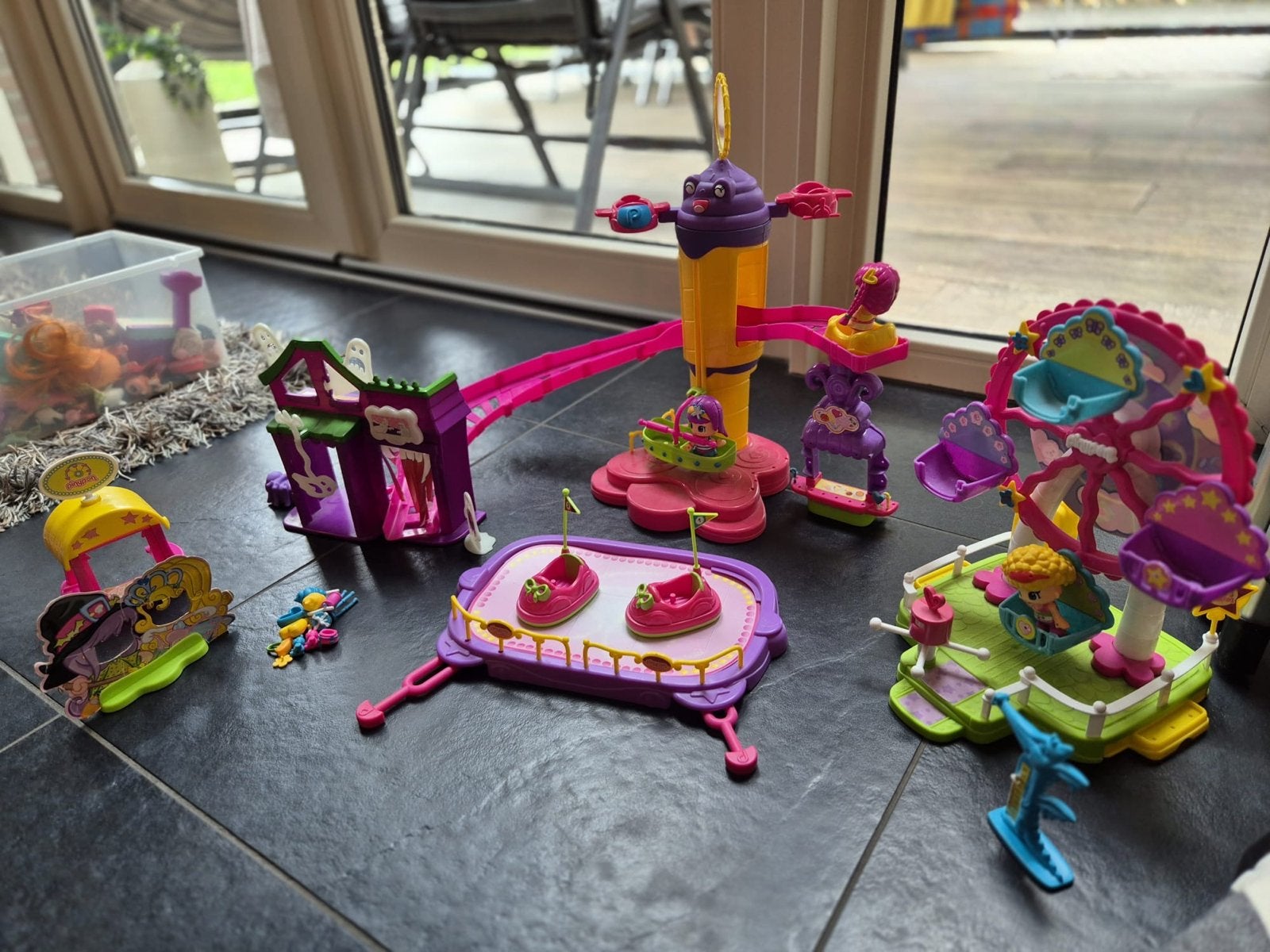 Pinypon Speelset met Attracties en Poppetjes, Ophalen, Gebruikt, Meisje