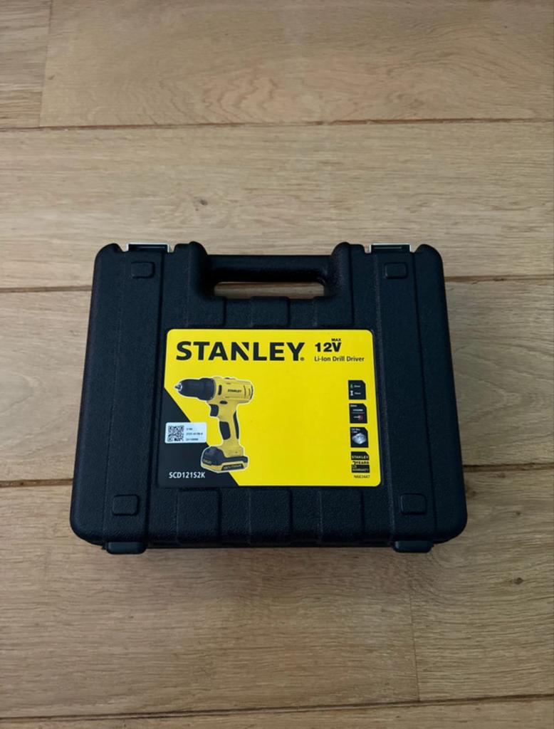 Nette Stanley SCD121S2K Boor-/Schroefmachine 10.8V, Ophalen of Verzenden, Nieuw, Minder dan 400 watt, Boor- en Schroefmachine