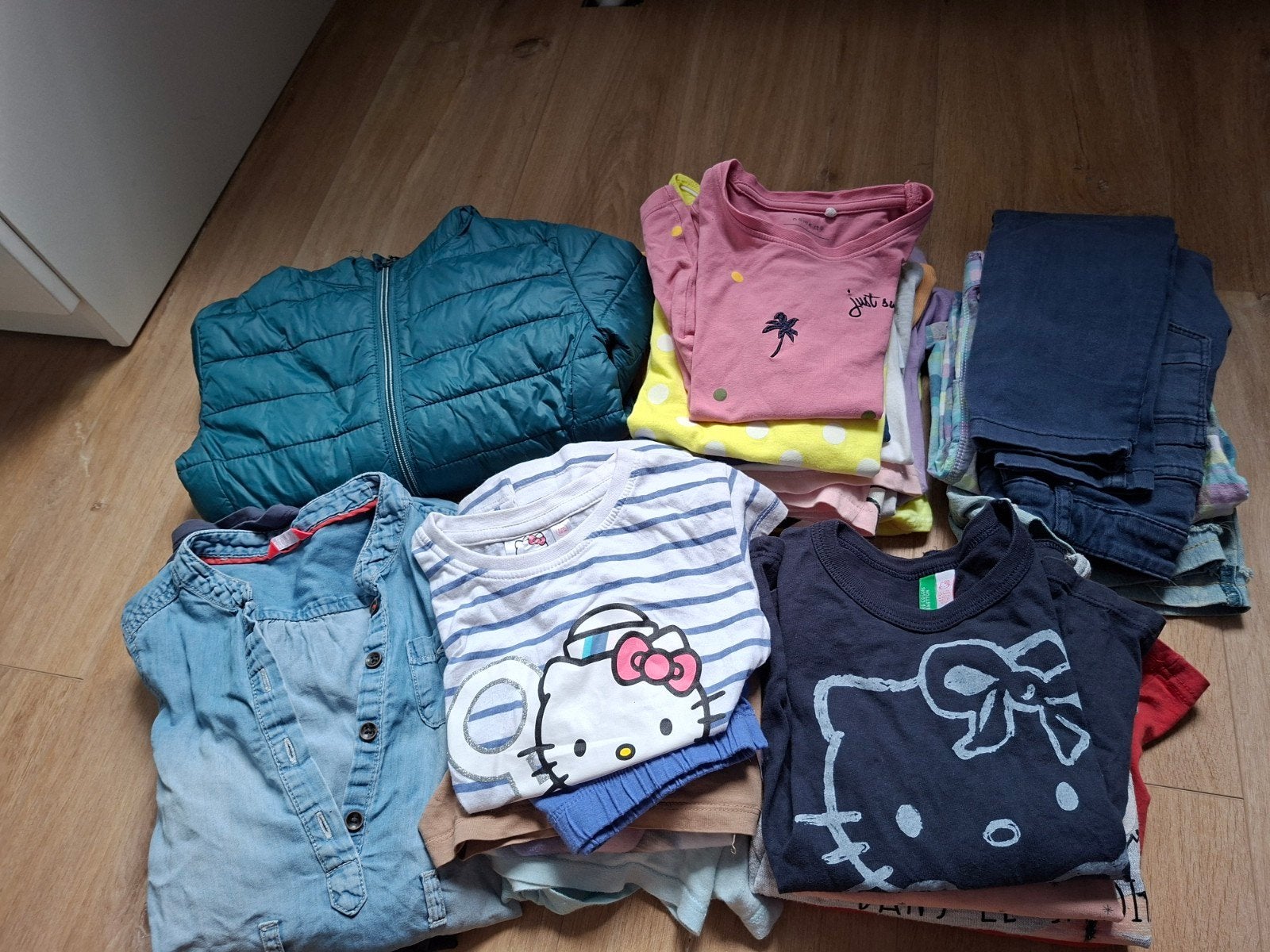 Zomer pakket meisjes maat 110-116, Ophalen of Verzenden, Gebruikt, Maat 110