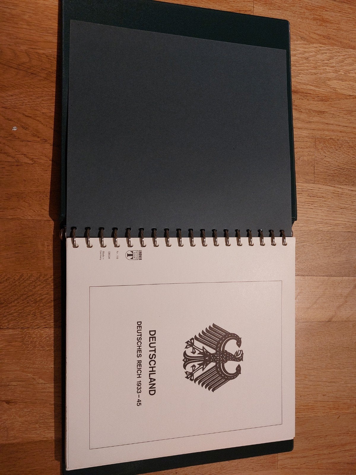 Lindner album met bladen Deutsches Reich., Ophalen of Verzenden, Duitse Keizerrijk
