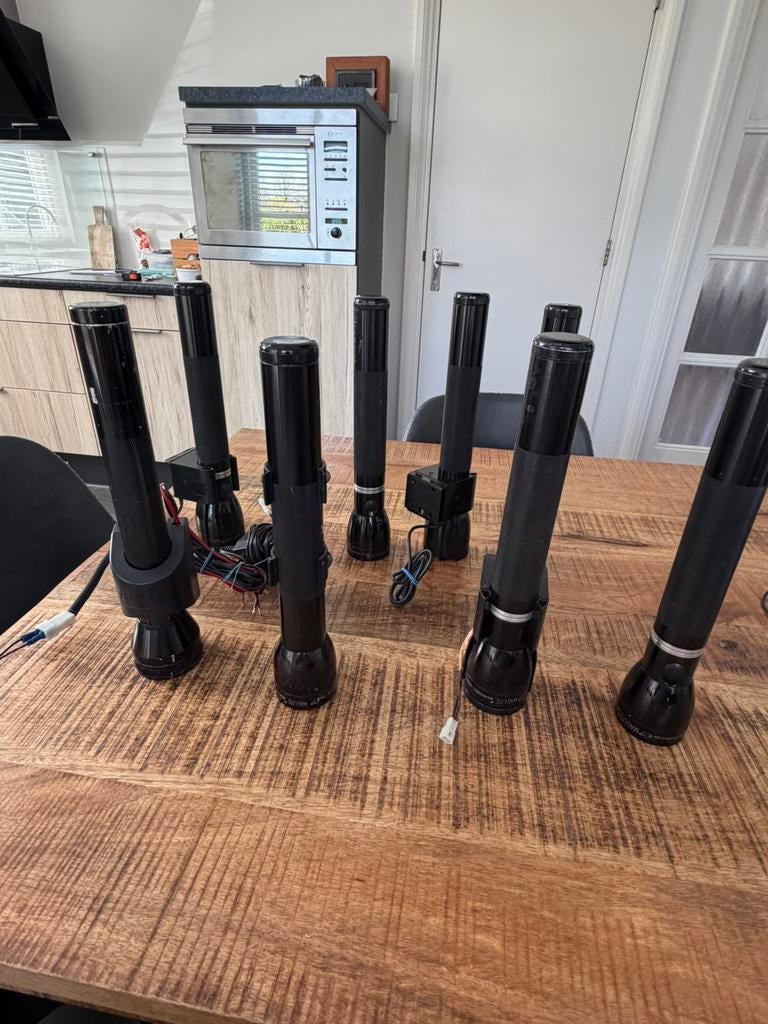 Mac-lite zaklampen, Ophalen of Verzenden, Zo goed als nieuw, Batterij